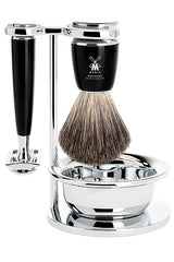 Muhle scheerset RYTMO S81M226SSR - Dassenhaar - Safety razor - Zwart - Manandshaving - Muhle