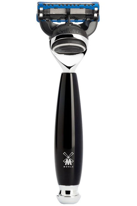 Muhle VIVO scheermes Fusion Zwart - Manandshaving - Muhle