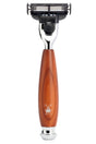 Muhle VIVO scheermes Mach3 Pruimenboomhout - Manandshaving - Muhle