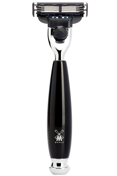 Muhle VIVO scheermes Mach3 Zwart - Manandshaving - Muhle