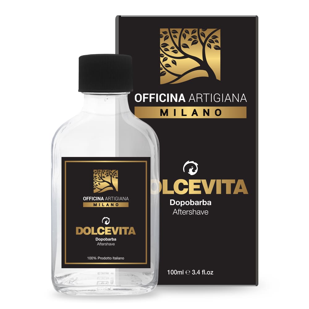 Officina Artigiana Milano after shave splash DolceVita 100ml - Manandshaving - Officina Artigiana Milano