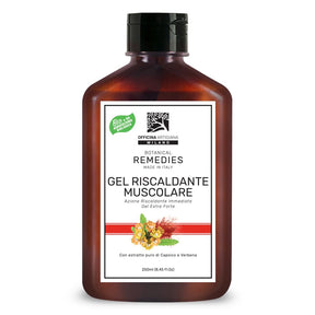 Officina Artigiana Milano Muscle Warming Gel 250ml - Manandshaving - Officina Artigiana Milano