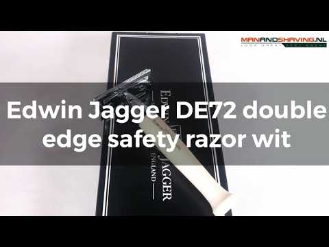 Edwin Jagger de72 Razor de sécurité à double bord Double Blanc