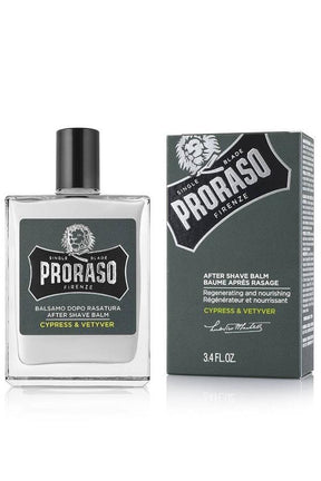 Proraso Single Blade after shave balm Cypress & Vertyver 100ml - Manandshaving - Proraso