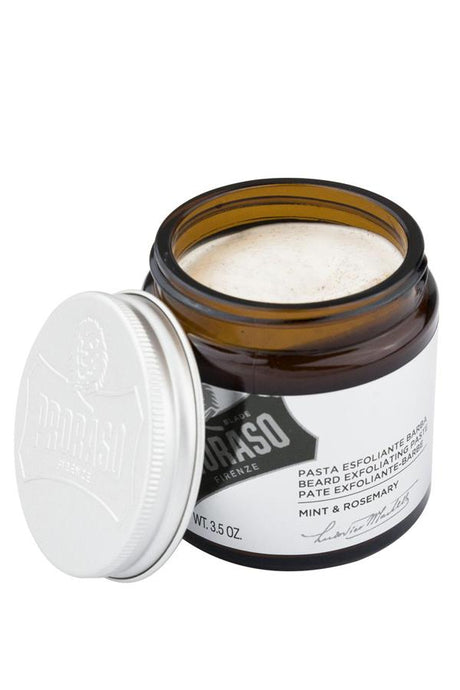 Proraso Single Blade baard exfoliant scrub crème Mint & Rosemary 100ml - Manandshaving - Proraso