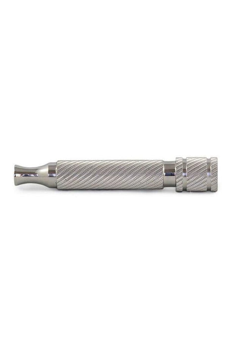RazoRock handle for safety razors barberpole 85mm stainless steel 316l - Manandshaving - RazoRock