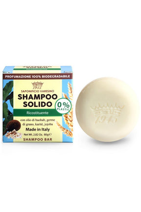 Saponificio Varesino Restorative Shampoo Bar 80gr - Manandshaving - Saponificio Varesino