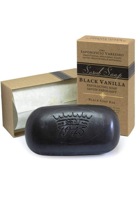 Saponificio Varesino scrubzeep Black Vanilla 300gr - Manandshaving - Saponificio Varesino