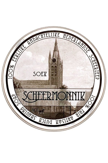 Scheermonnik scheercrème Soek 75gr - Manandshaving - Scheermonnik