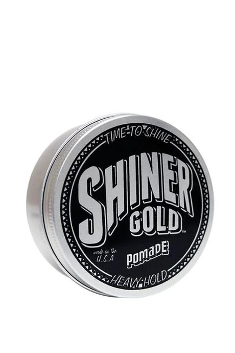 Shiner Gold Heavy Hold Pomade 113gr - Manandshaving - Shiner Gold
