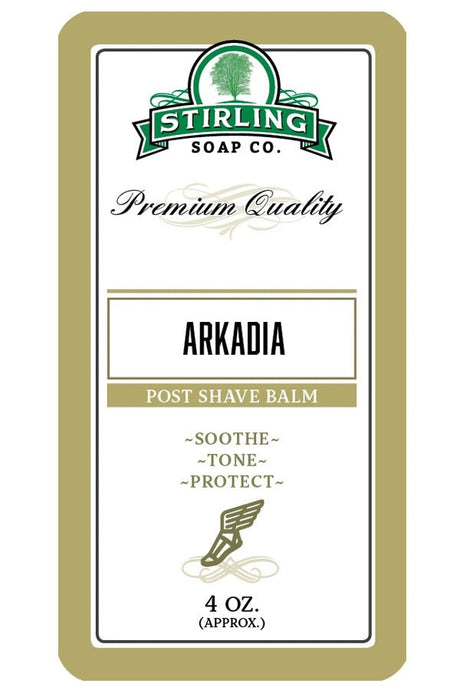 Stirling Soap Co. after shave balm Arkadia 118ml - Manandshaving - Stirling Soap Co.