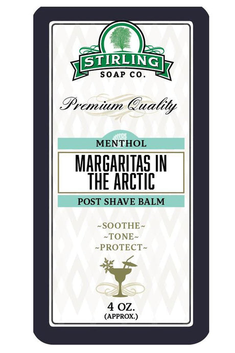 Stirling Soap Co. after shave balm Margaritas in the Artic 118ml - Manandshaving - Stirling Soap Co.