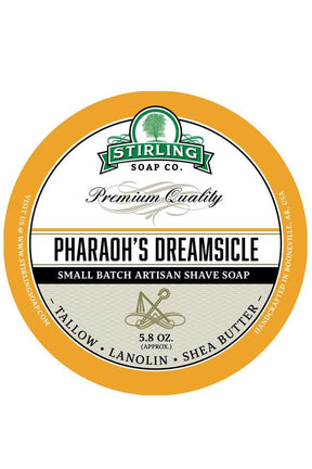 Stirling Soap Co. scheercrème Pharaoh's Dreamsicle 165ml - Manandshaving - Stirling Soap Co.