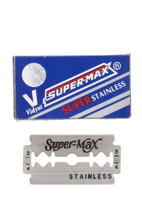 Supermax double edge scheermesjes 10 stuks - Manandshaving - Manandshaving