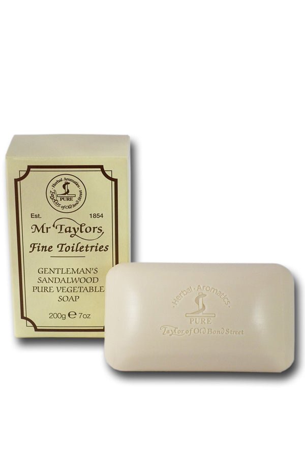 Taylor of Old Bond Str. badzeep Sandelhout 200gr - Manandshaving - Taylor of Old Bond Street