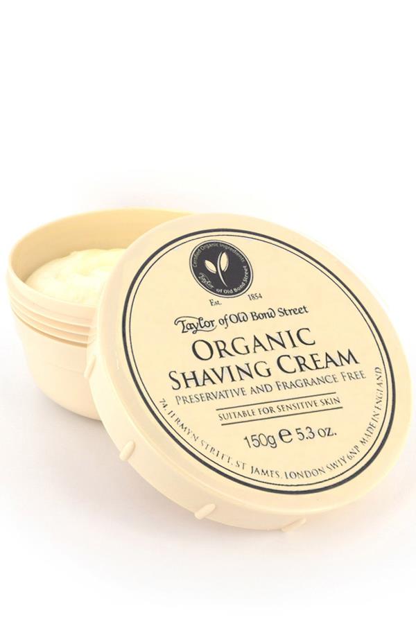 Taylor of Old Bond Str. scheercrème Organic 150gr - Manandshaving - Taylor of Old Bond Street