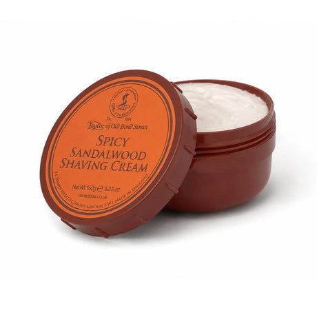 Taylor of Old Bond Str. scheercrème Spicy Sandalwood 150gr - Manandshaving - Taylor of Old Bond Street