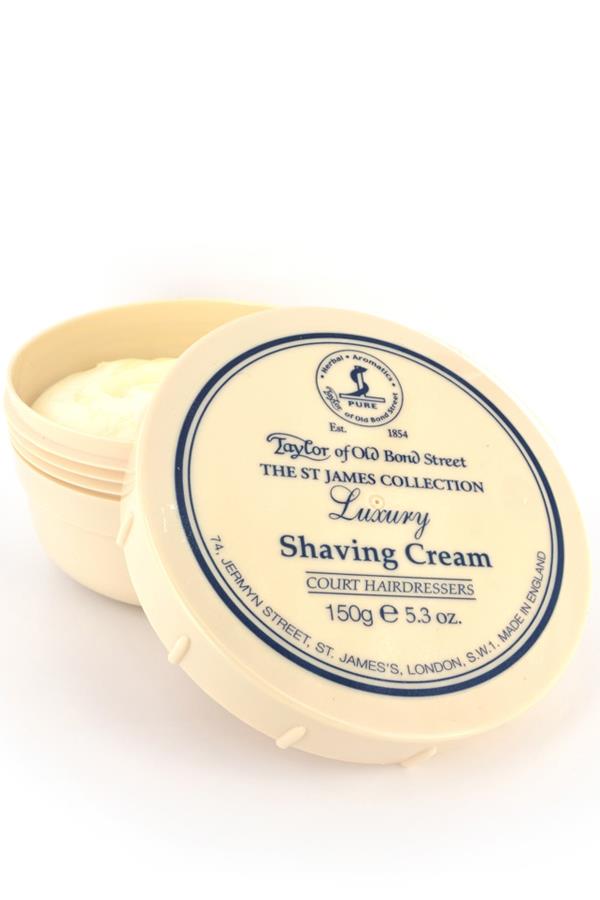 Taylor of Old Bond Str. scheercrème St James 150gr - Manandshaving - Taylor of Old Bond Street