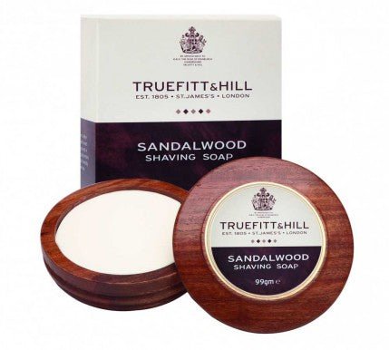 Truefitt & Hill Sandalwood scheerzeep 100gr - Manandshaving - Truefitt & Hill