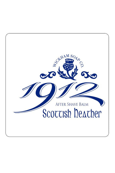 Wickham Soap Co. 1912 after shave balm Scottish Heather 50gr - Manandshaving - Wickham Soap Co.