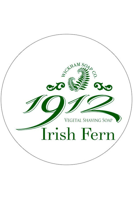 Wickham Soap Co. 1912 scheercrème Irish Fern 140gr - Manandshaving - Wickham Soap Co.
