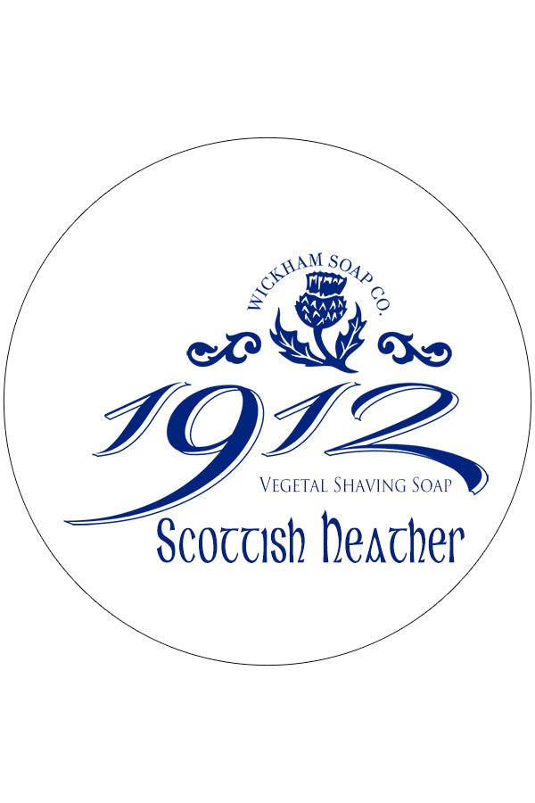 Wickham Soap Co. 1912 scheercrème Scottish Heather 140gr - Manandshaving - Wickham Soap Co.